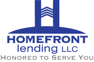Honored to Serve You Homefront Lending Logo